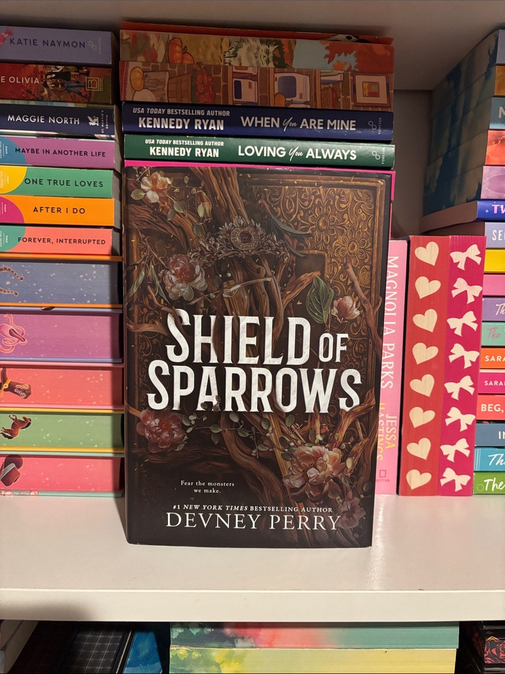 Shield of Sparrows - OOP Sprayed Edge First Edition
